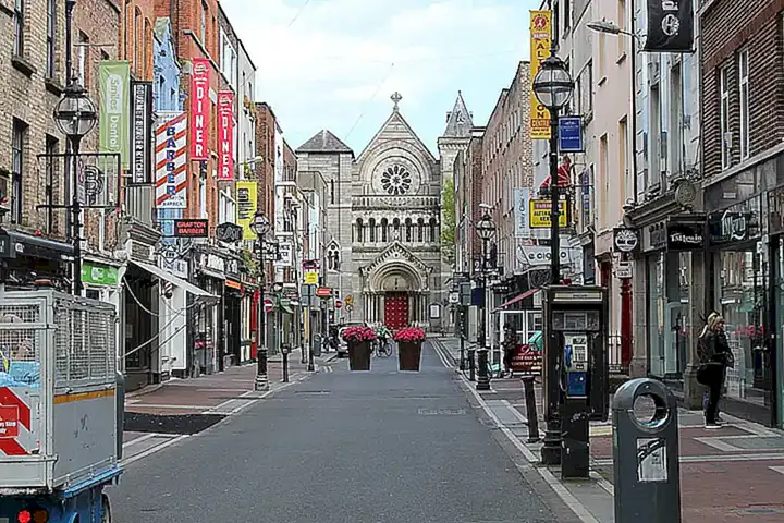 Die meteorologischen Bedingungen in Dublin