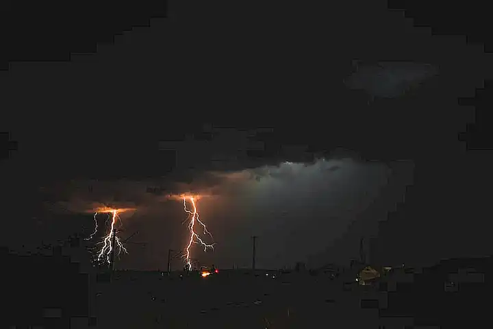 Die Wetterlage vor dem Sturm